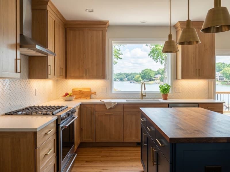 Kitchen upgrade example